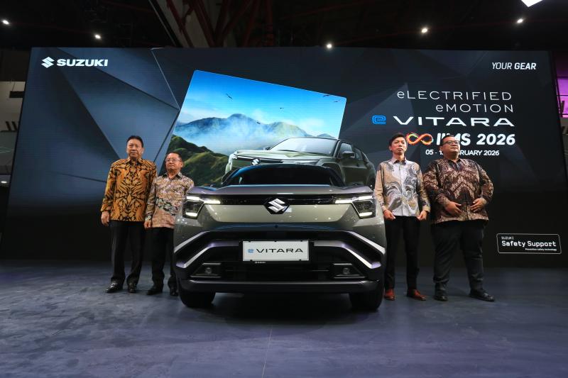 Mobil Listrik: Suzuki e-Vitara Meluncur Di IIMS 2026