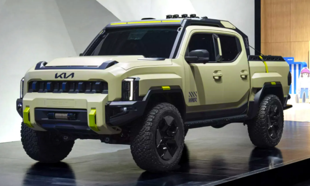 Revolusi Pikap Di Mulai! Kia Usung Range Extender Hybrid