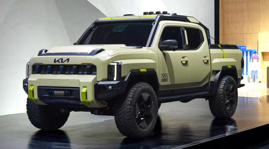 Revolusi Pikap Di Mulai! Kia Usung Range Extender Hybrid