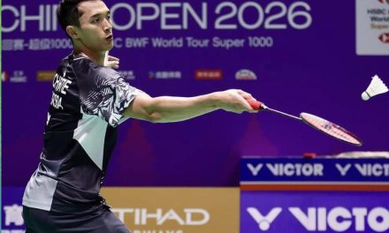 Ujian Berat Terlewati, Jonatan Christie Melaju Ke Babak 32 Besar