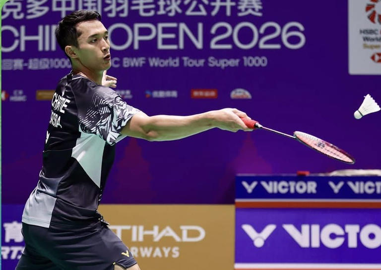 Ujian Berat Terlewati, Jonatan Christie Melaju Ke Babak 32 Besar