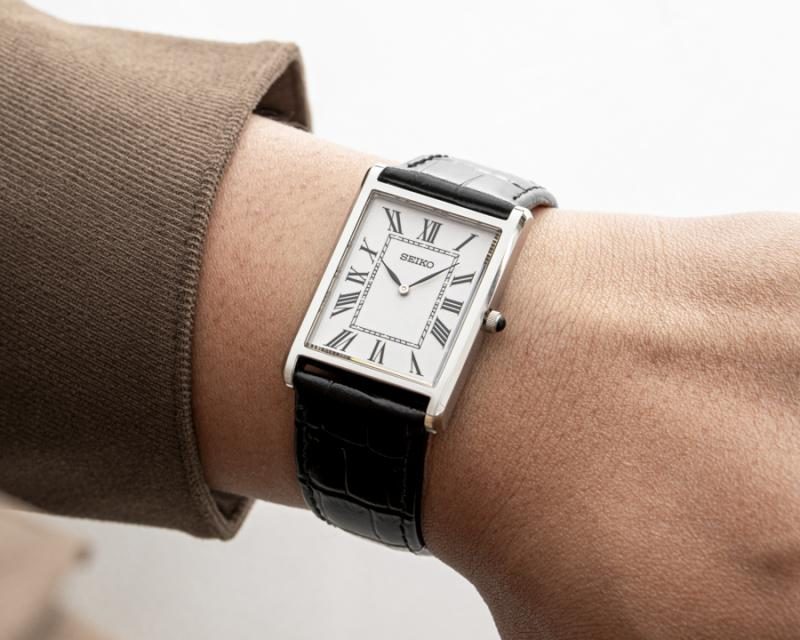 SEIKO Classic SWR103P1: Jam Tangan Nuansa Vintage Premium