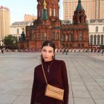 Pesona Sarah Keihl Saat Keliling Harbin, Tampil Cantik Dan Stylish