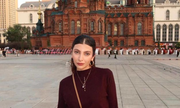 Pesona Sarah Keihl Saat Keliling Harbin, Tampil Cantik Dan Stylish