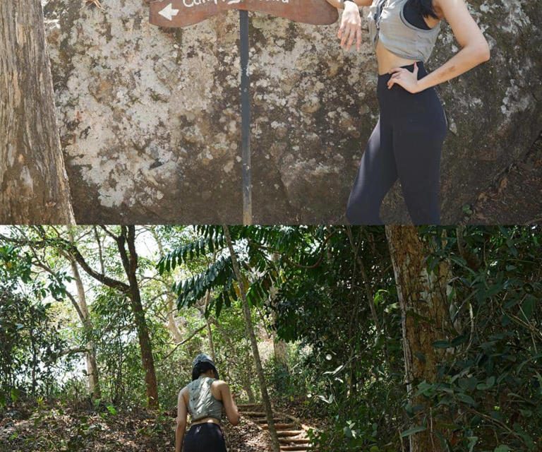 Penuh Tantangan! Anya Geraldine Mendaki Di Gunungkidul